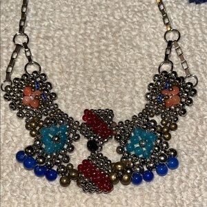 Pam Hiran Beaded Statement Necklace